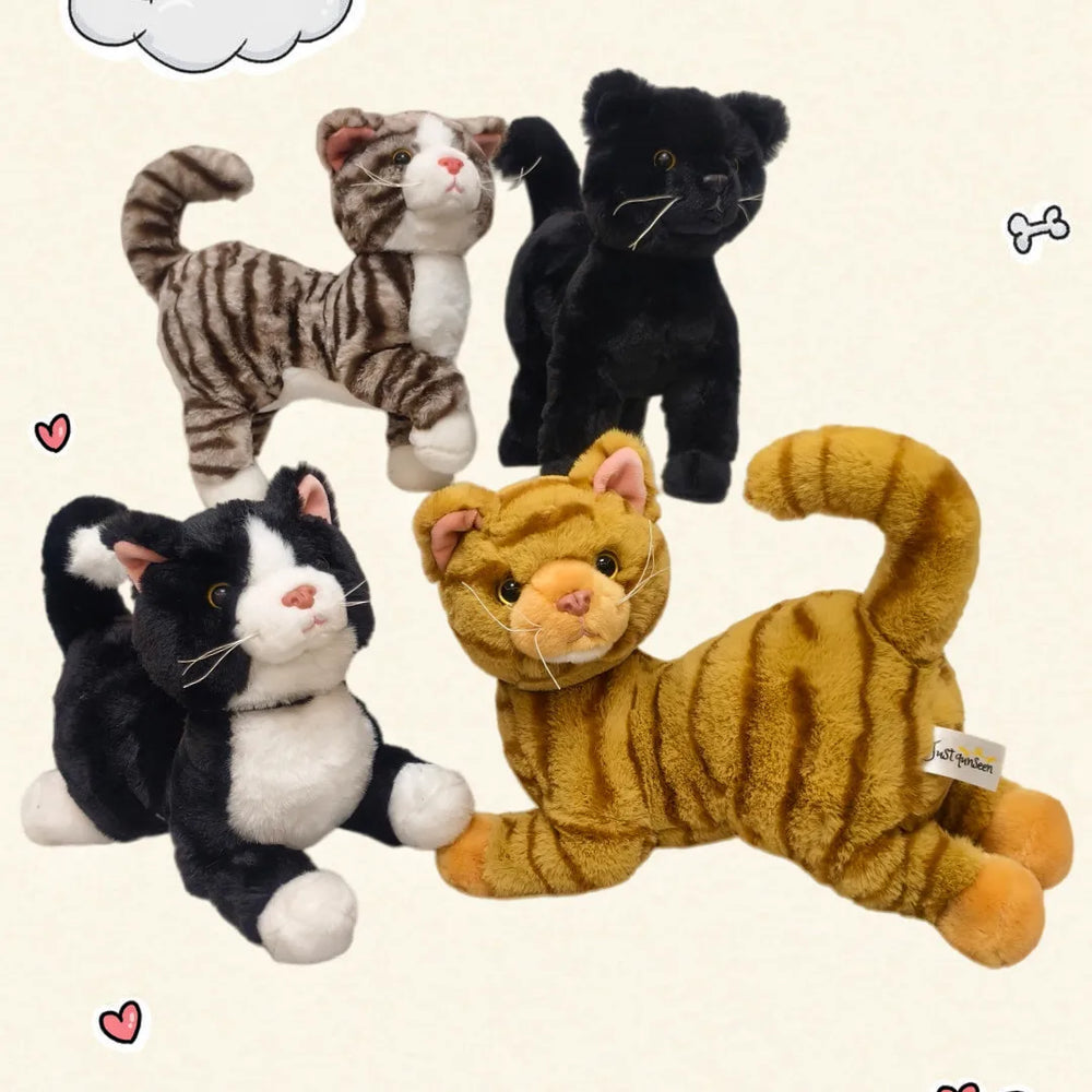 Cat Plush – Tabby Pattern | Toki Toy Box
