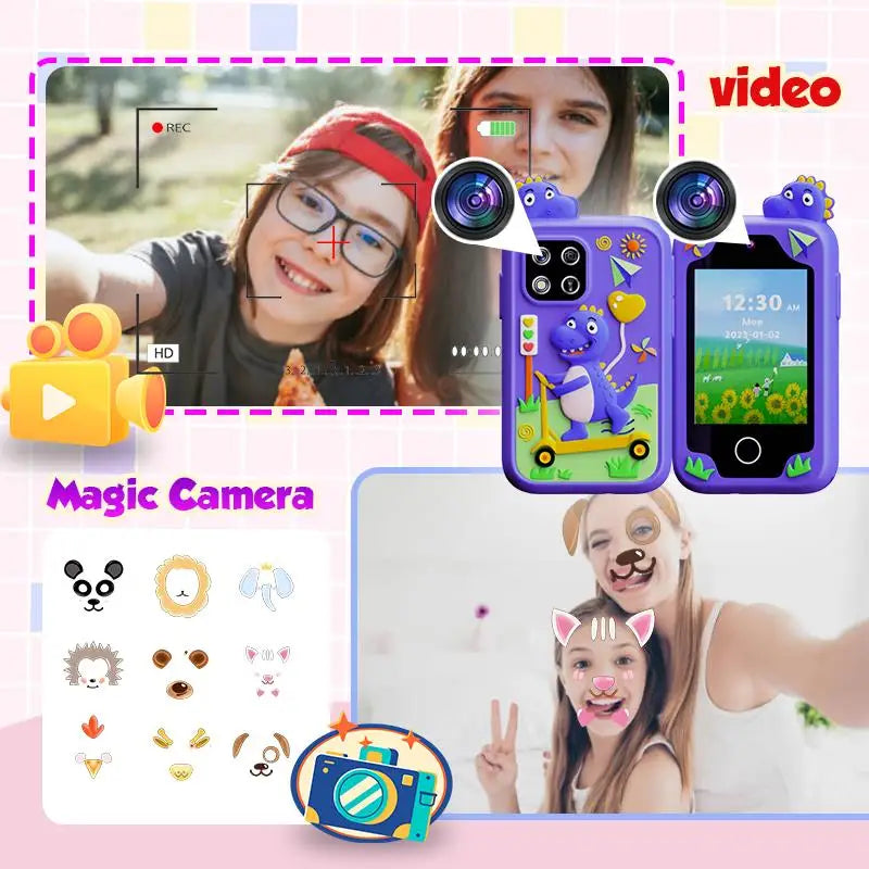 Smart Kids Toy Phone with Camera & Games - Toki Toy Box