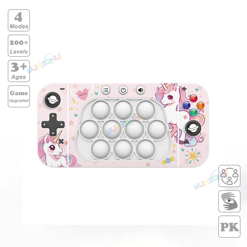 999-Level Pop Push Game Console for Kids & Adults - Toki Toy Box