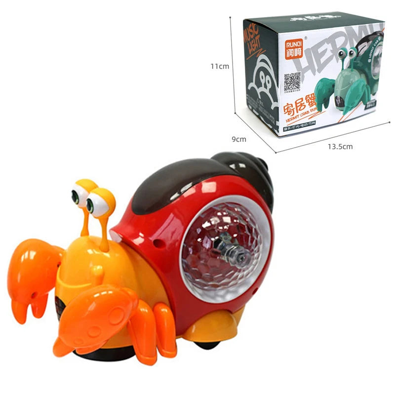 Smart Crawling Crab Toy for Tummy Time Kids - Toki Toy Box