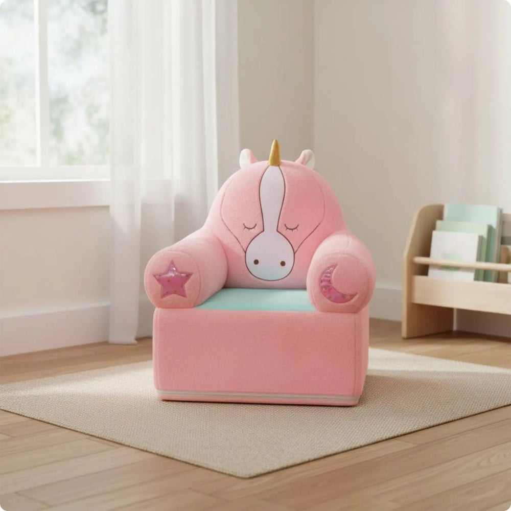 Cozy Creature Kids Sofa with Washable Cover