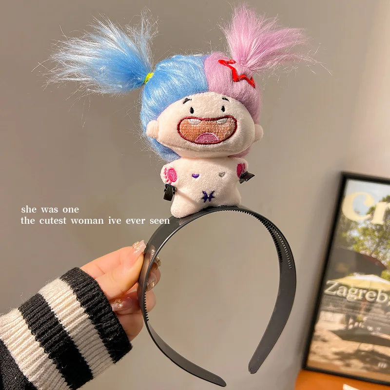 Cute Capy Plush Headband for Fun Hair Styling