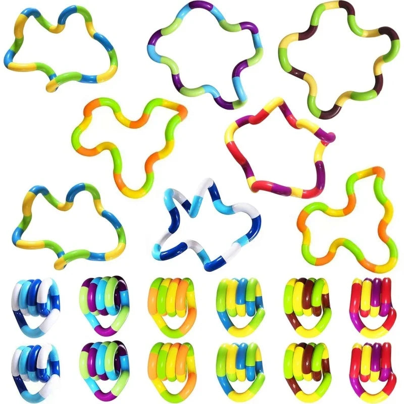 Quiet Twisty Fidget Toy Squeeze Twist Spin | Toki Toy Box
