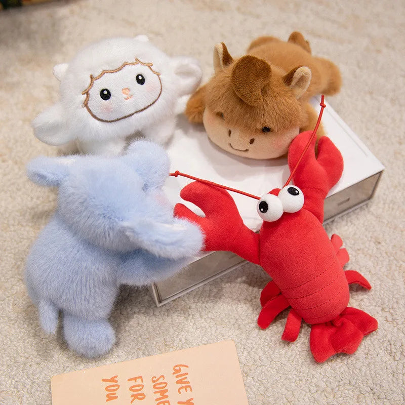 Magnetic Plush Animal Fridge Buddy Decor Toy