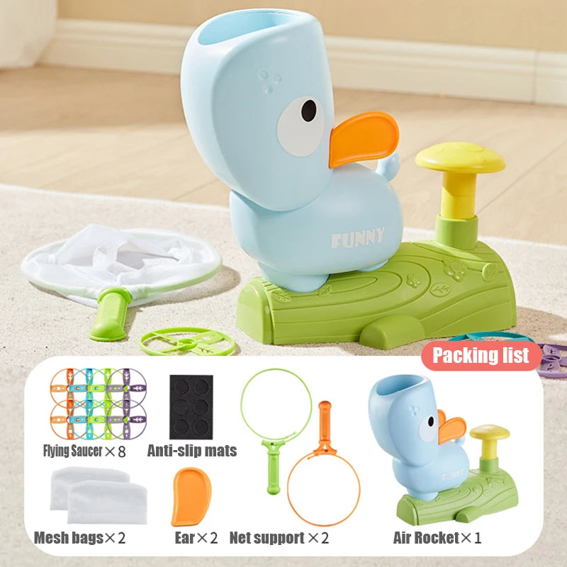 Rocket Jump Flying Disc Launcher for Kids – Features | Toki Toy Box