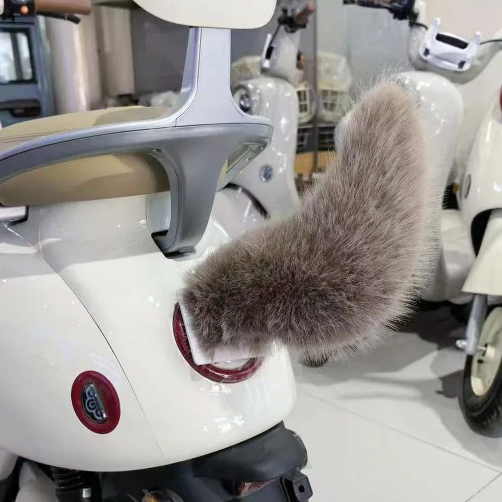 Remote Control Wagging Plush Tail – Fun Vehicle Decor