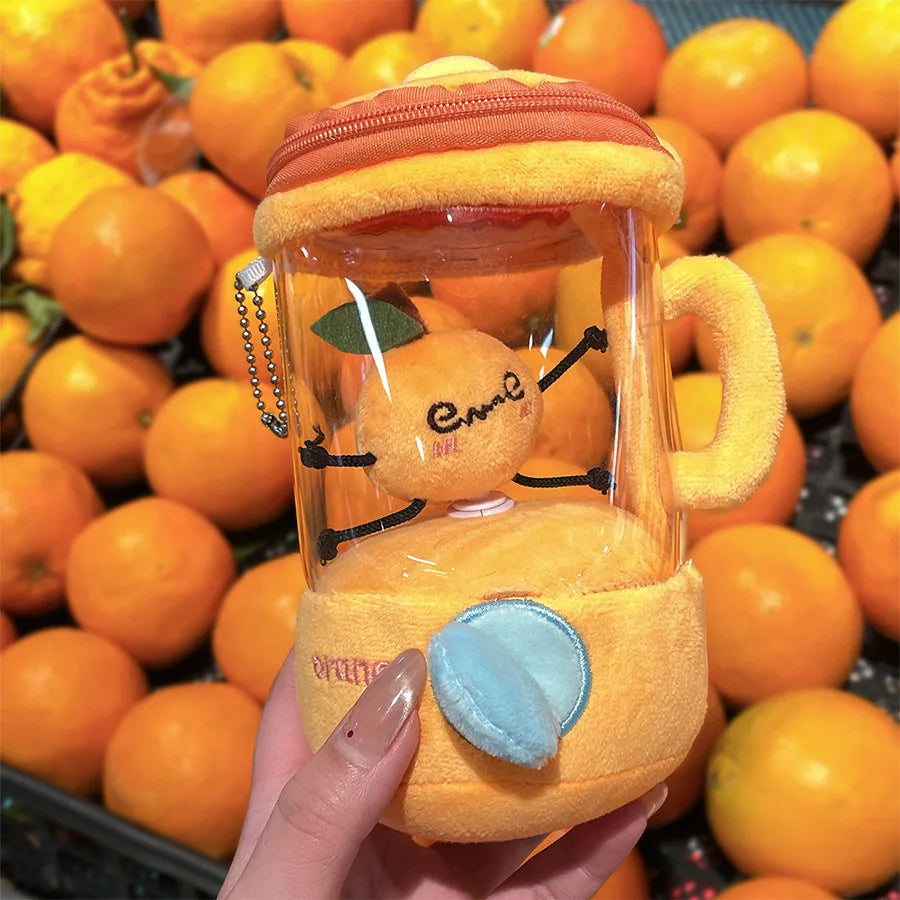 Fruit Pull Plush Toy – Funny Drawstring Buddy for Kids