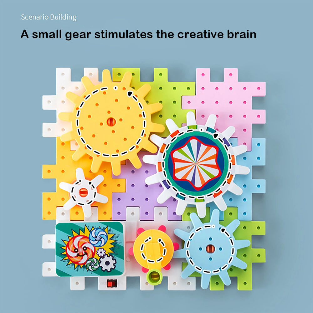 Electric Building Blocks Set 83PCS for Creative Kids - Toki Toy Box