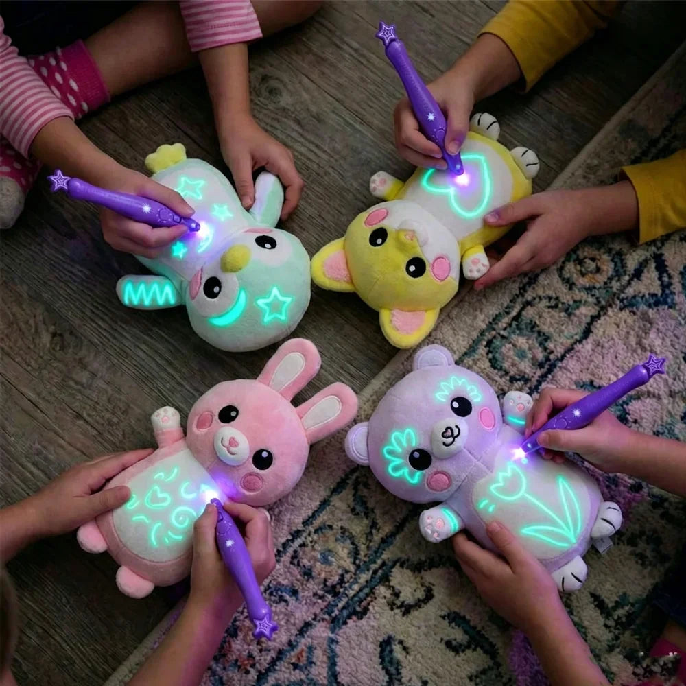 Glow Plush Night Light – Bedtime Cuddle Companion