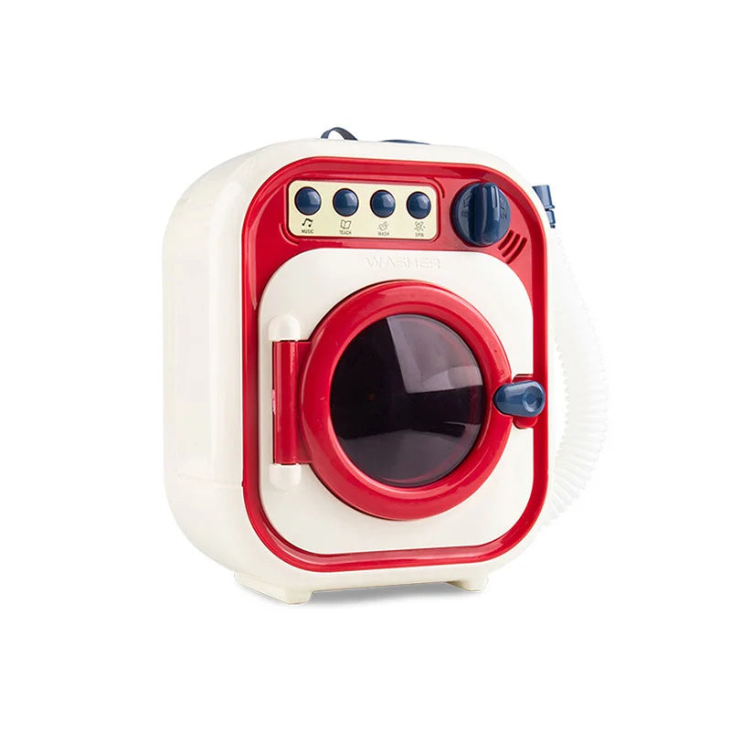 Mini Washing Machine Toy – Realistic Pretend Play Fun