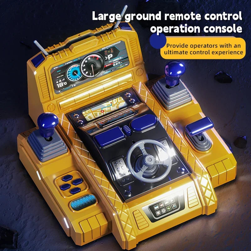 RC Excavator Toy – Alloy Remote Control Construction Truck – Detail | Toki Toy Box