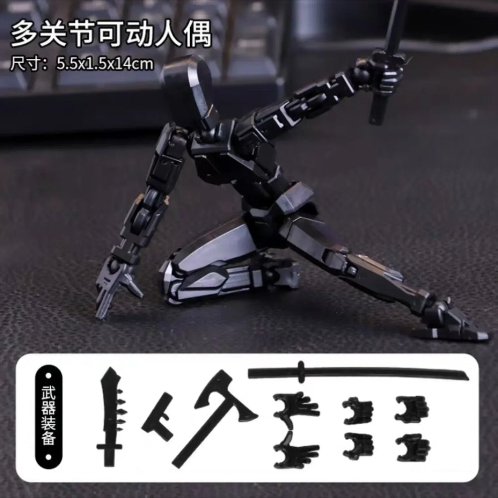 Titan Action Figure Set – Fully Posable Robot Toy