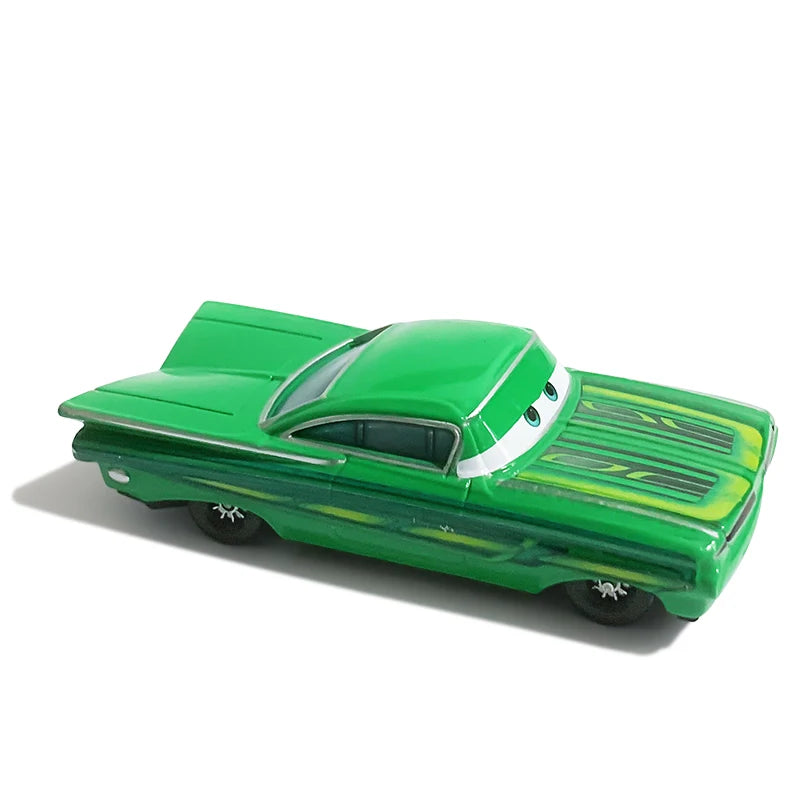 Cartoon Race Car Die-Cast Toy – Pull Back Fun