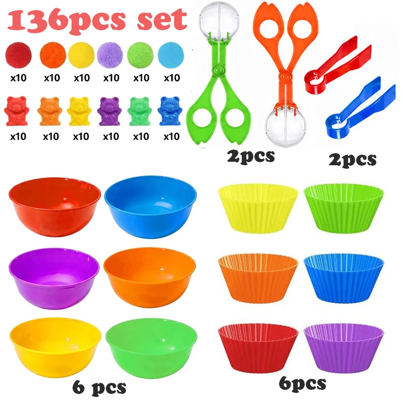 Color Sorting & Counting Bears Learning Set