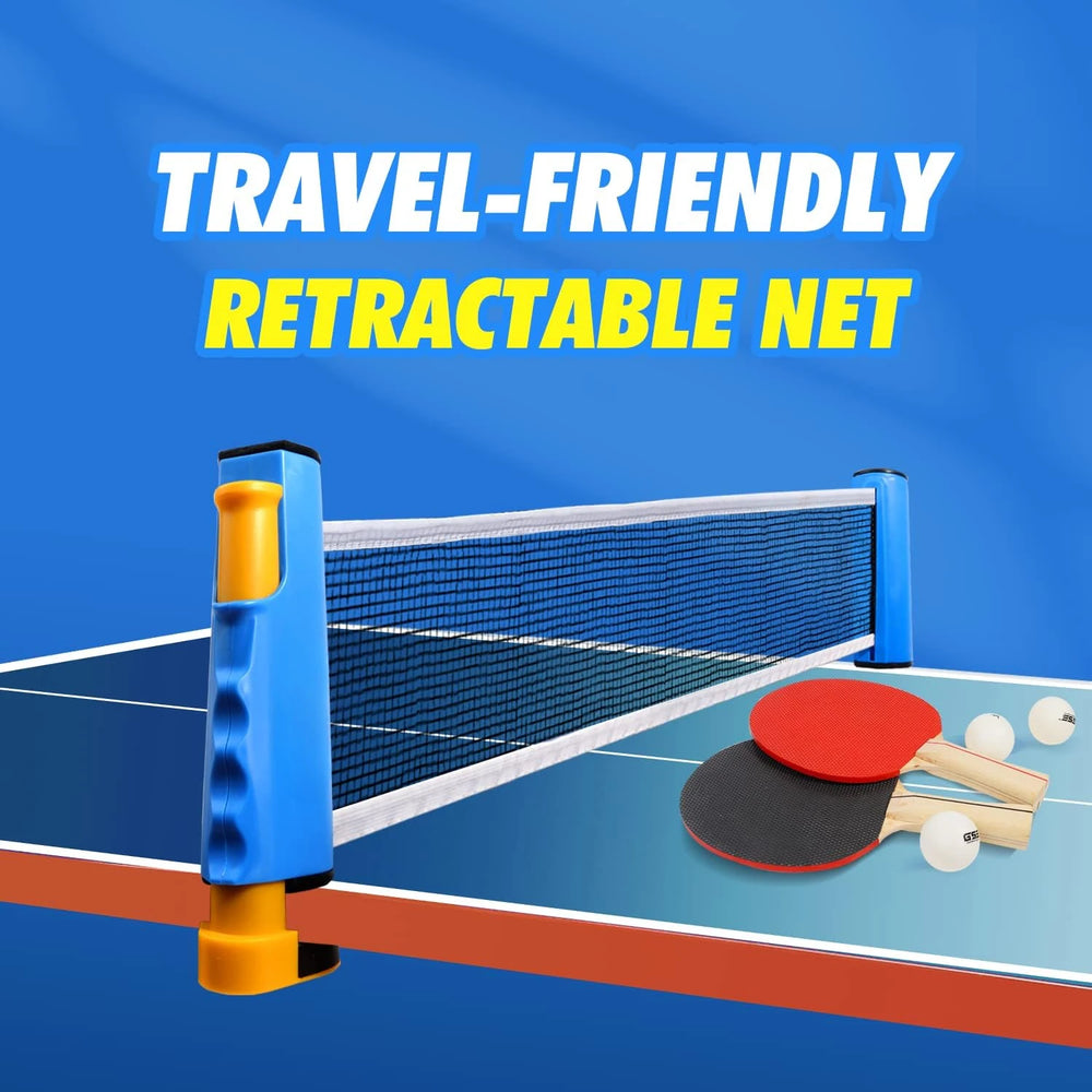 Portable Retractable Ping Pong Net for Any Table