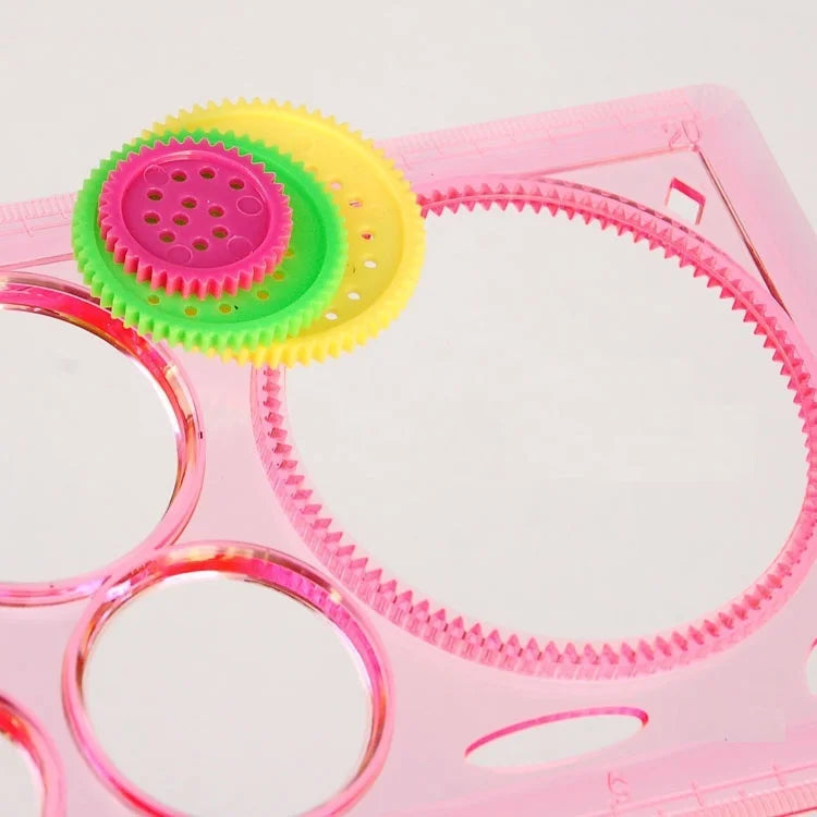 Geometry Drawing Stencil Kit for Creative Kids