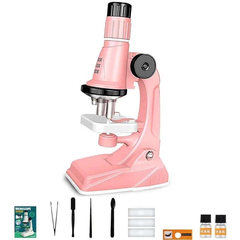Kids Microscope Kit – 200x-1200x STEM Science Set