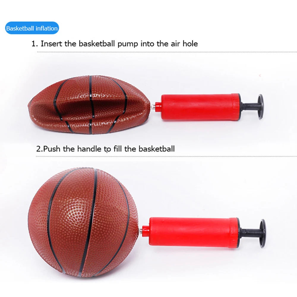 Adjustable Mini Basketball Hoop Set for Active Kids