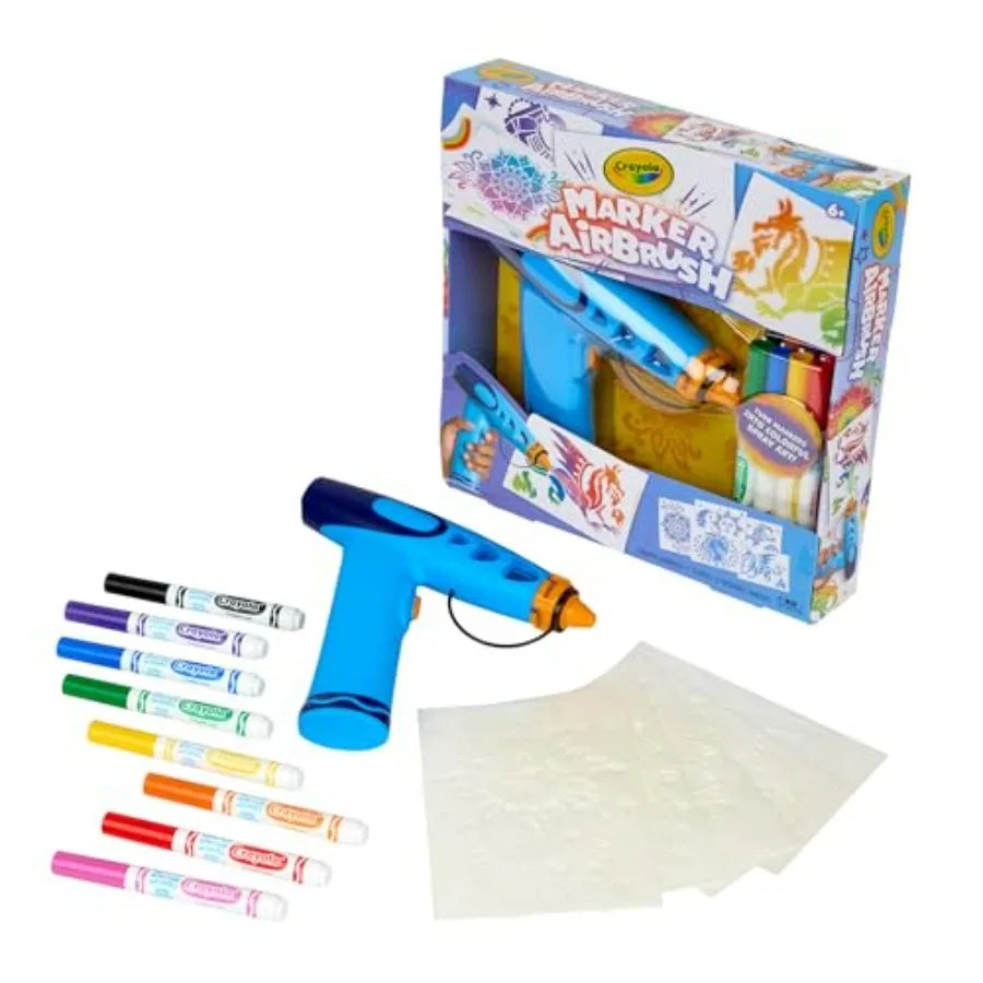 Airbrush Kit – Spray Effect Demo | Toki Toy Box