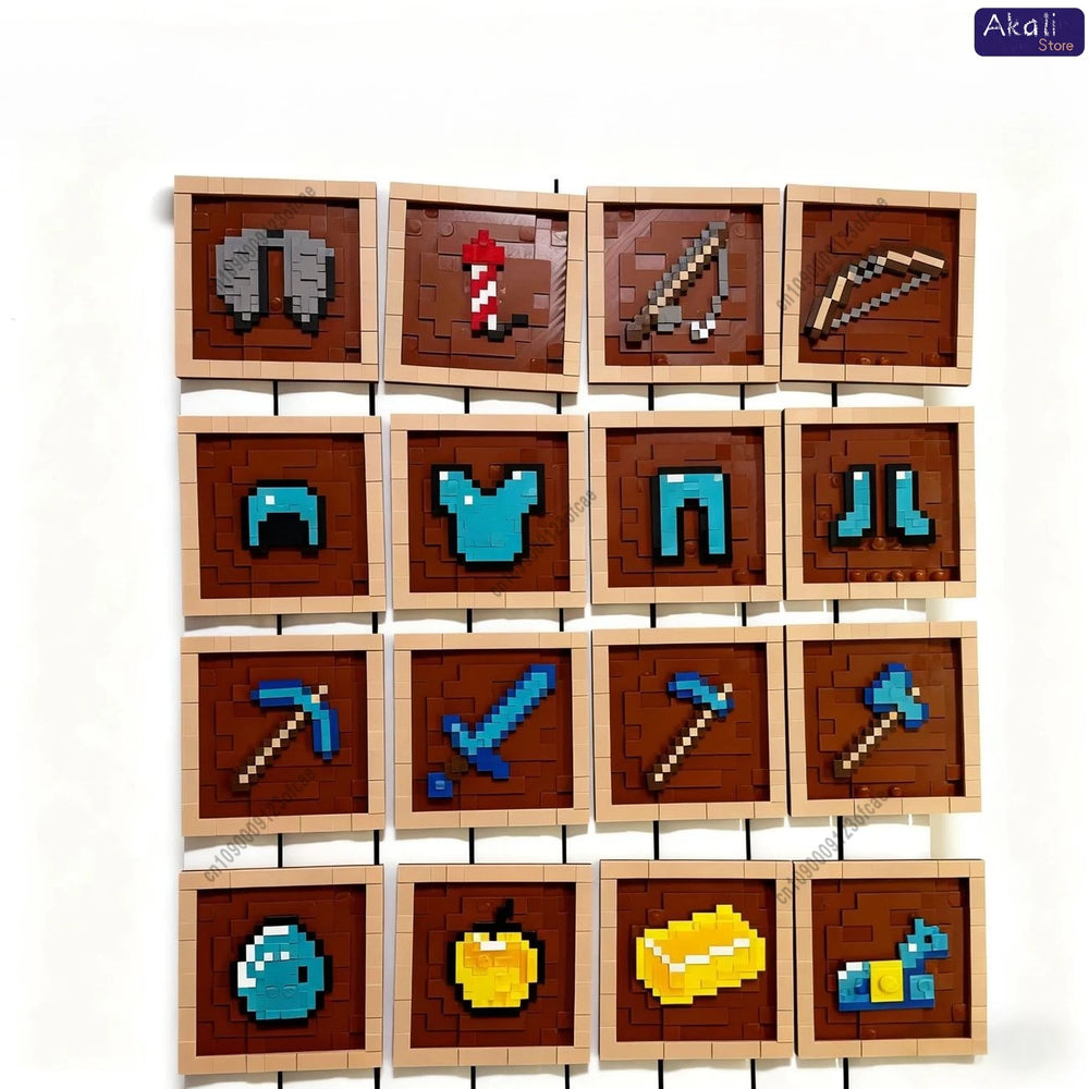 Pixel Item Frame – Magnetic Mount Demo | Toki Toy Box