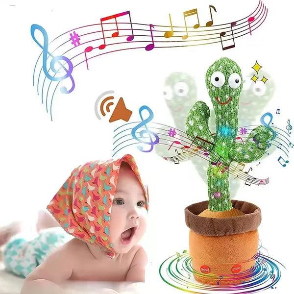 Dancing Talking Cactus Toy – Interactive Singing Fun for Kids