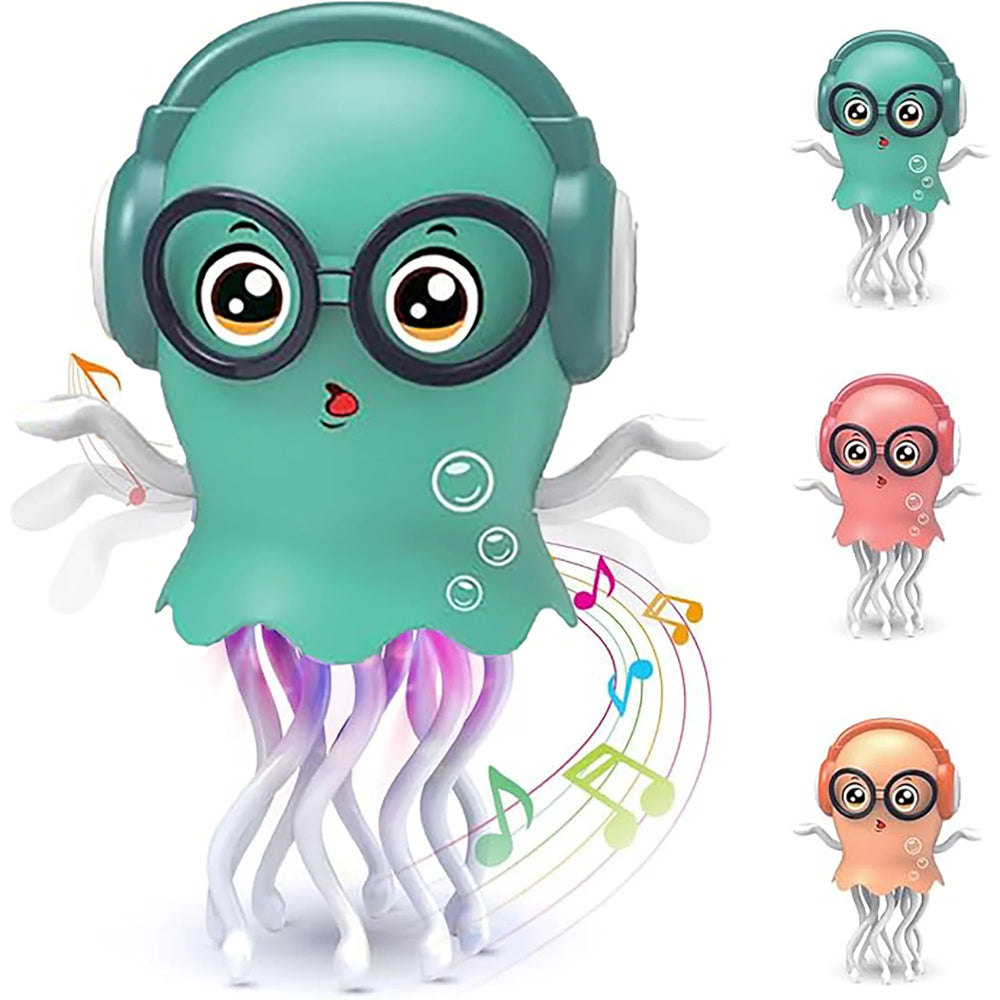 Dancing Octopus LED Toy – Music & Obstacle Avoidance