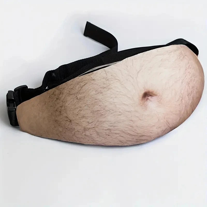 Dad Bod Beer Belly Fanny Pack – Funny Gag Gift