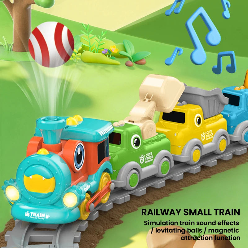 Train Track – Blowball Version in Action | Toki Toy Box