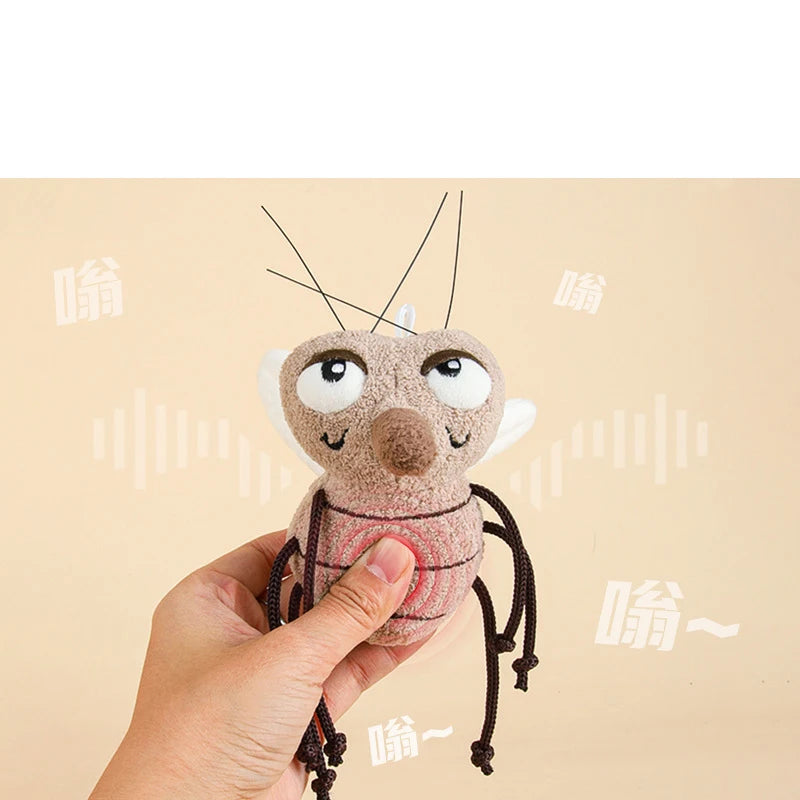 Squeaky Mosquito Plush Keychain – Funny Gift – Size Reference | Toki Toy Box