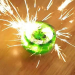 GoBiggeR Fireworks Gyroscope – LED Spinning Fidget Toy for Kids