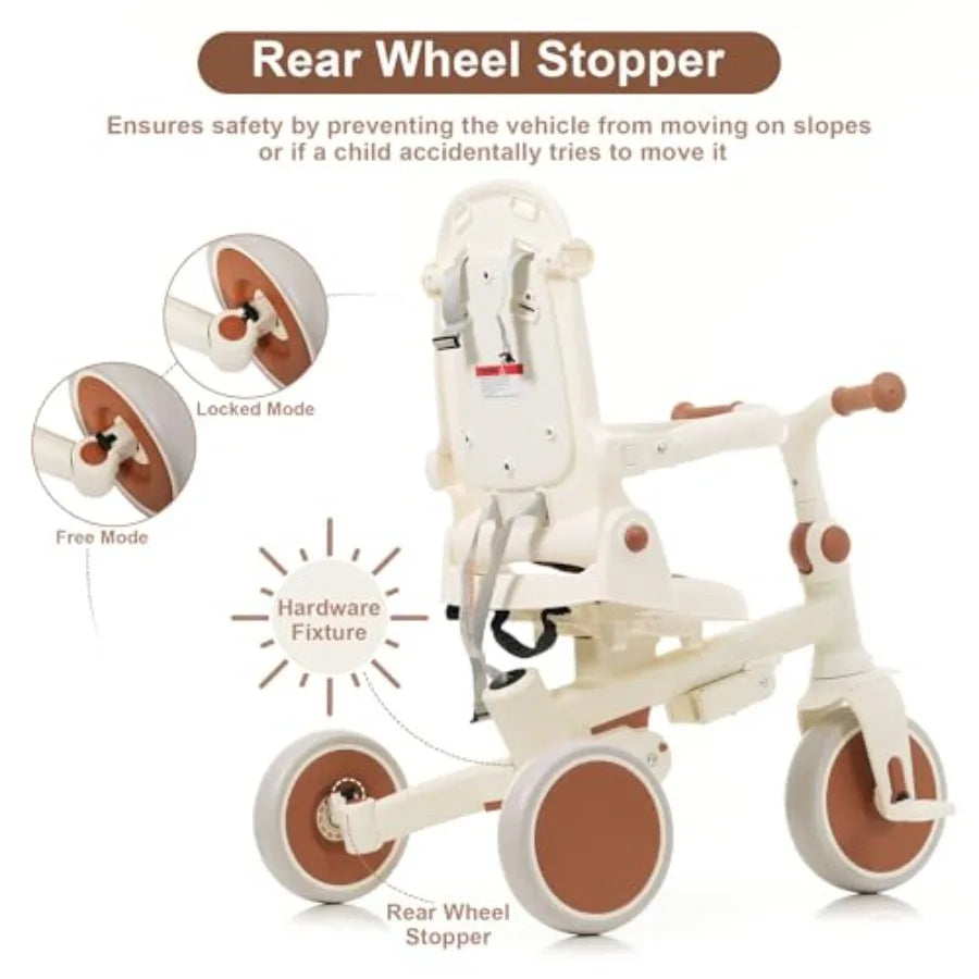 Baby Tricycle – Foldable for Car Trunk | Toki Toy Box