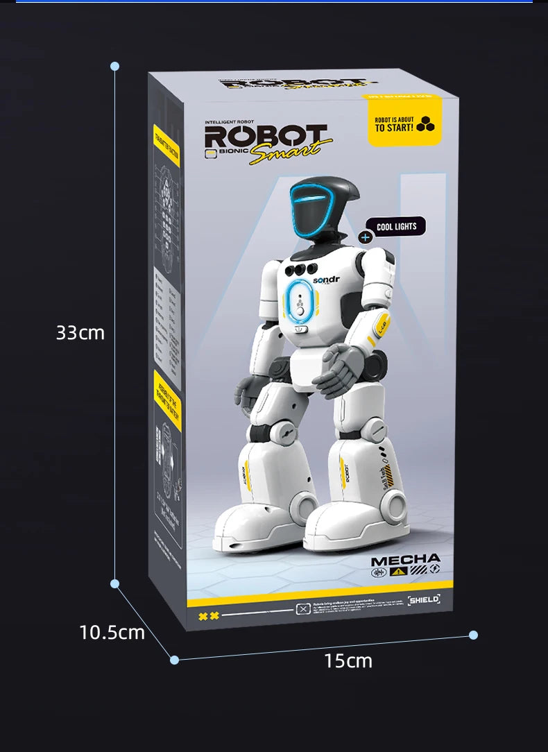 RC Robot Intelligent Robot for Children Remote Controlled Robots Smart Intelligent Dancing RC Robot Toy Gift for Kid R40