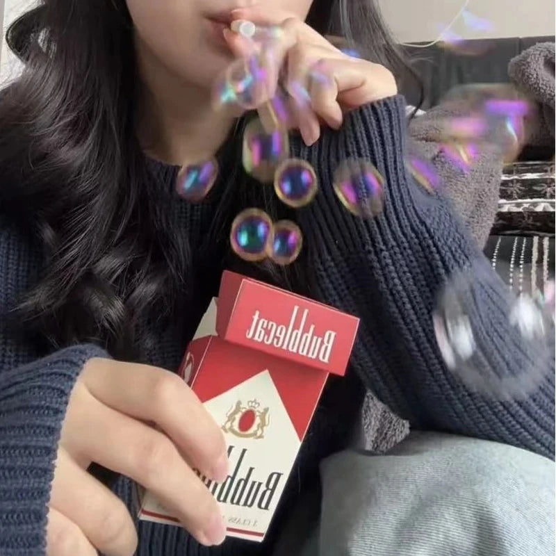 Bubble Smoke Toy Box – Funny Photo Prop Gadget – Detail | Toki Toy Box
