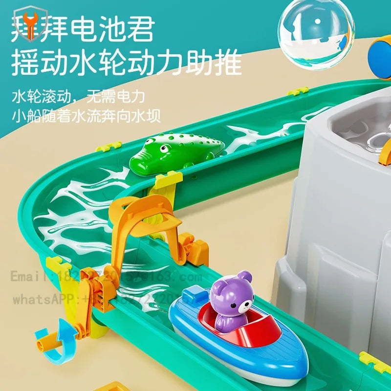 Water Adventure Play Set with Fishing Game