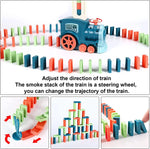 Automatic Domino Train Set – Educational DIY Toy for Kids