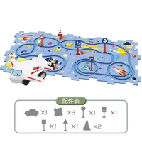 DIY Electric Rail Car Puzzle Set for Kids