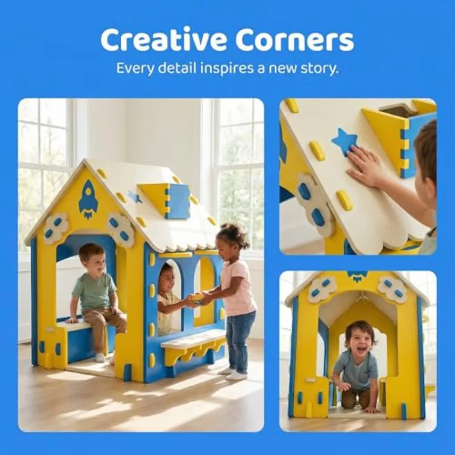 Kids Foldable Play Tent for Indoor & Outdoor Adventures