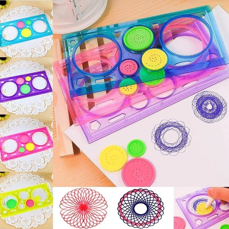Geometry Drawing Stencil Kit for Creative Kids