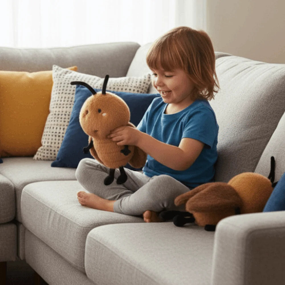 Funny Bug Plush Toy – Weird Cute Prank Gift & Decor - Toki Toy Box