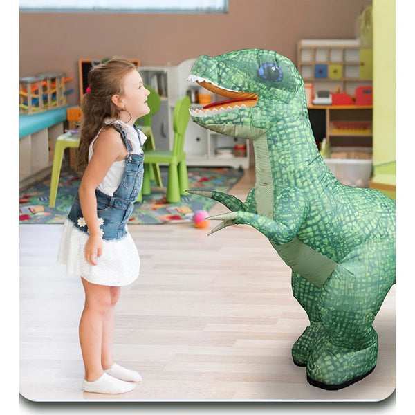Extra Large RC T-Rex Dinosaur – Walking, Inflatable, Roars