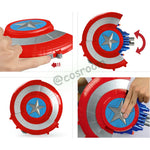 Captain America Shield Launcher – Soft Bullet Toy Blaster