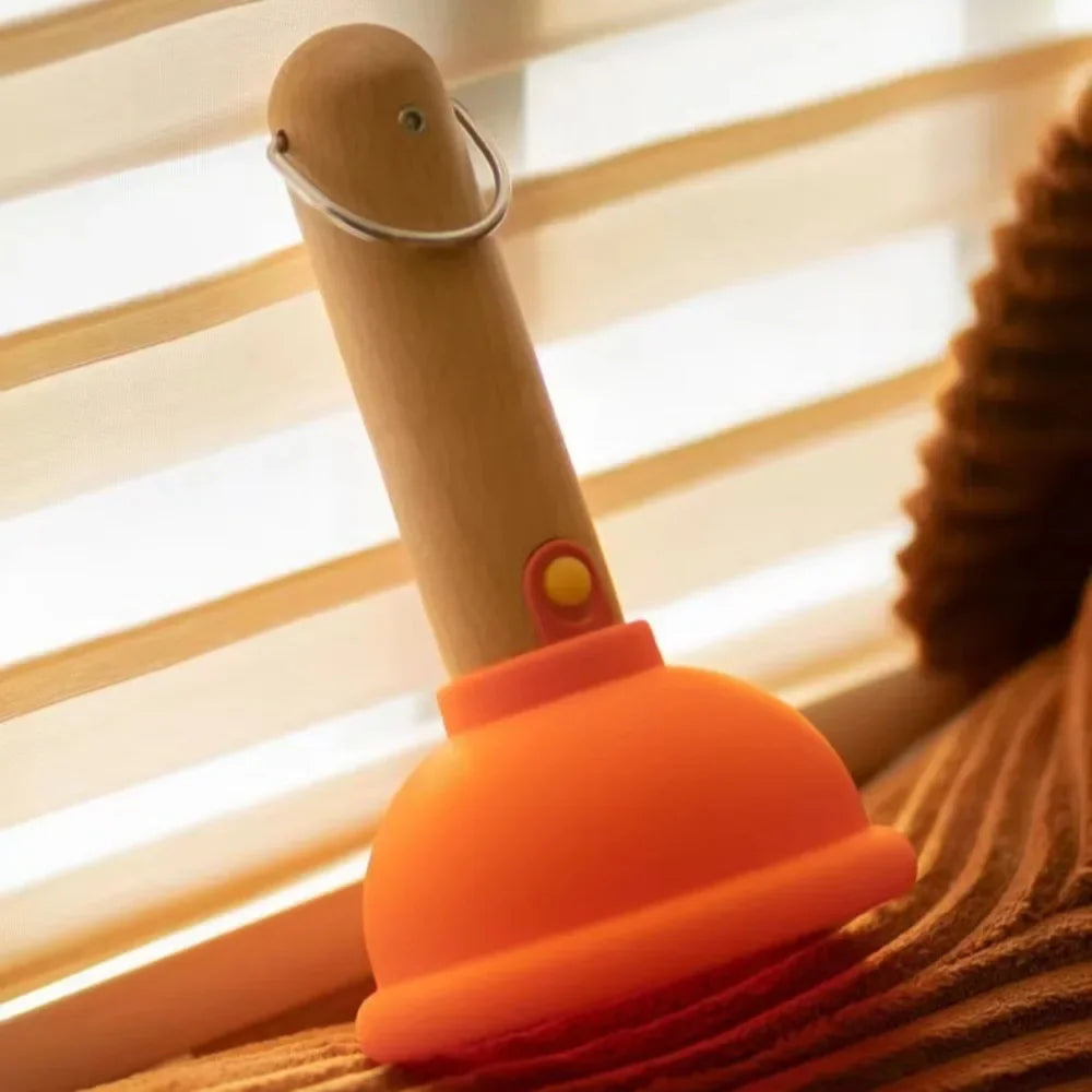 Funny Plunger Night Light – USB Silicone Lamp for Kids & Rooms - Toki Toy Box