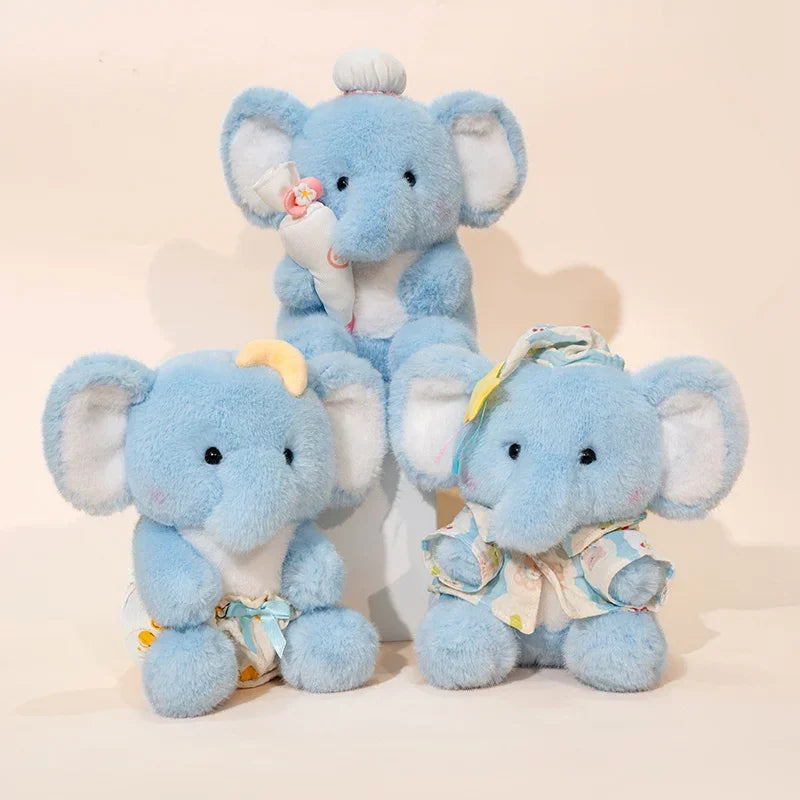 Elephant Plush – 22cm Small Size | Toki Toy Box