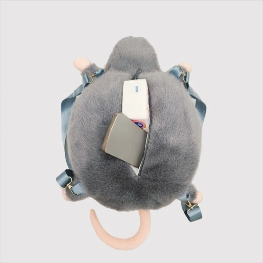 Cute Plush Mouse Backpack | TokiToy Box