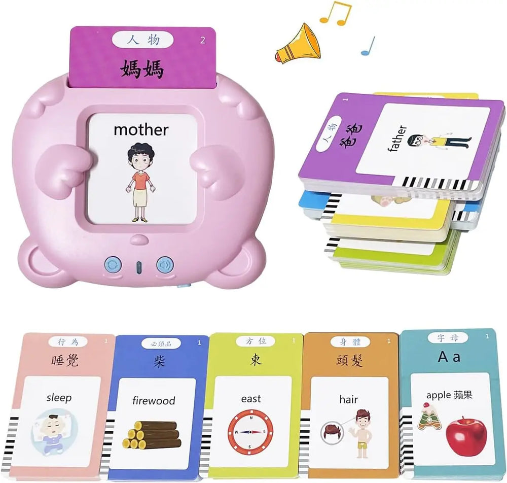 Talking Flash Cards – Trilingual 510-Word Learning Toy