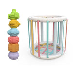 Colorful Shape Sorting Toy for Cognitive Development