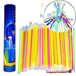 Colorful Glowing Matchstick Man Dance Props – with Glasses & Noise Makers