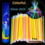 Colorful Glowing Matchstick Man Dance Props – with Glasses & Noise Makers