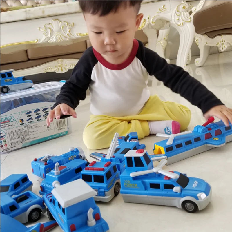 Magnetic Vehicle Building Blocks – DIY Construction Set
