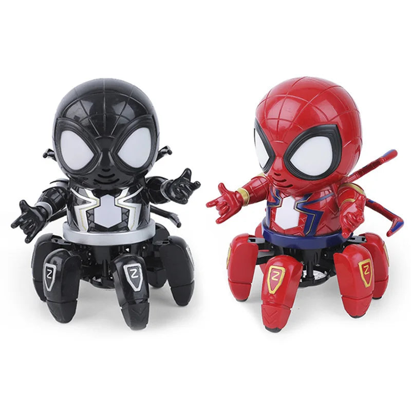 Dancing Wall-Crawler Robot Toy with Lights & Music - Toki Toy Box